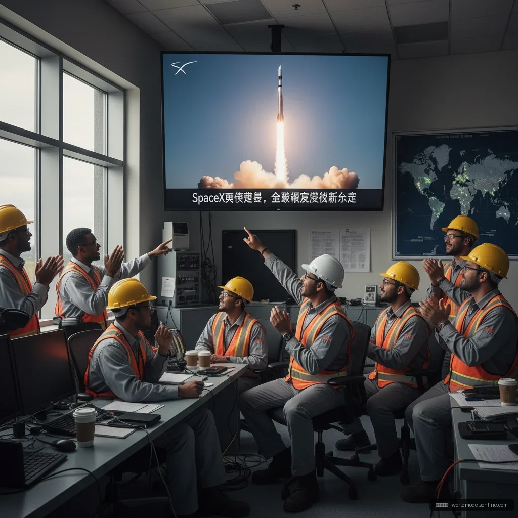 SpaceX再传捷报， 世界杯买球App 助力全球网络覆盖迈新台阶